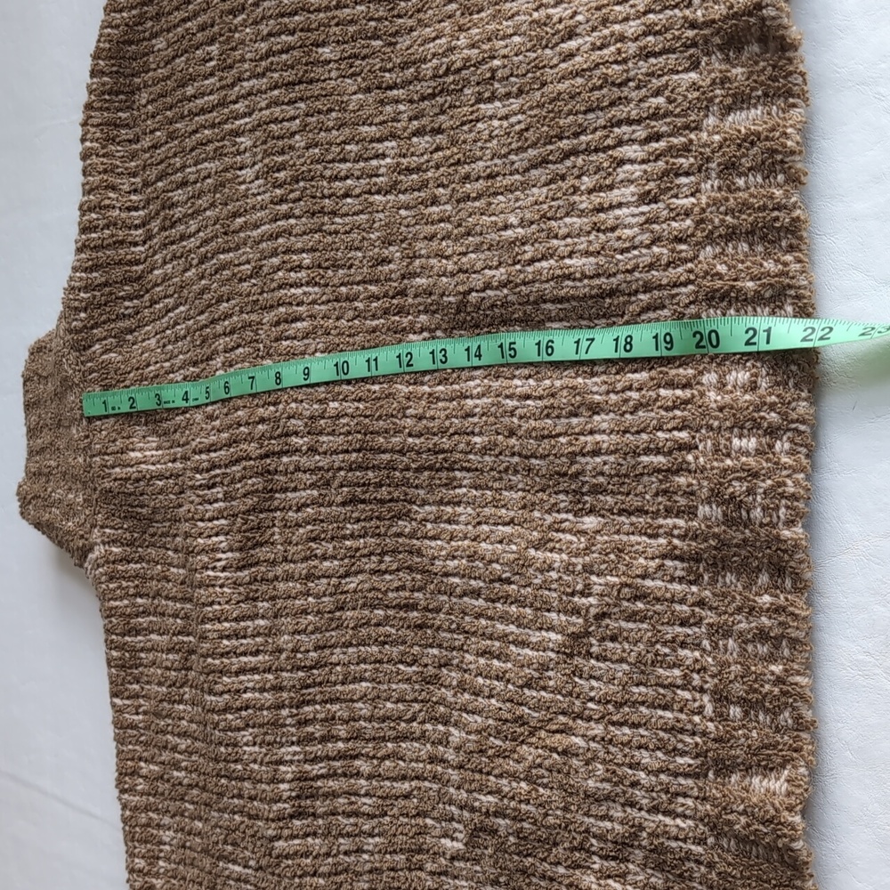 NWT Holzweiler Tine Seed Brown Knit Wool Blend Boxy Cardigan Women's Size Small - Picture 7 of 8